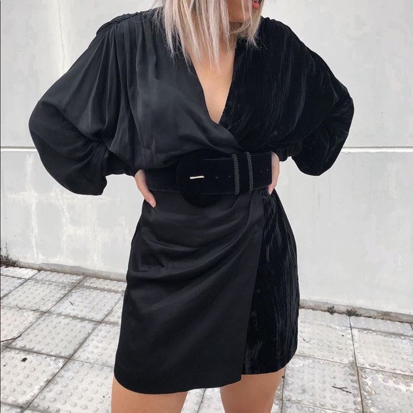 Zara contrasting mini dress - Picture 6 of 12